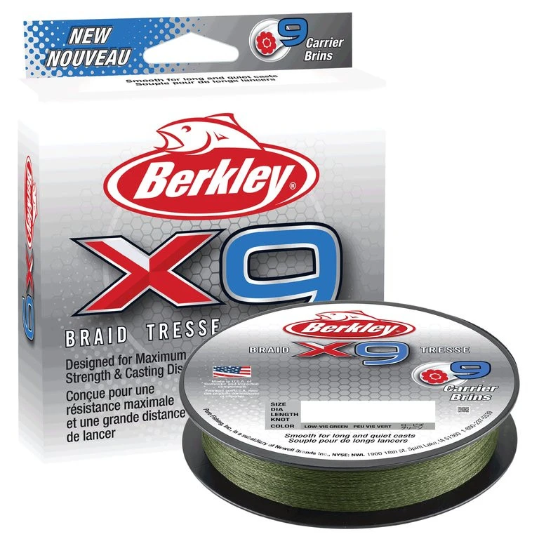 Berkley X9™ Braid 9-fach Geflochtene Schnur 3 Berkley X9™ Braid 9-fach Geflochtene Schnur