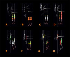 DEGA Brandungssystem Mit Leiter -Qualitätsgeschäft Für Angelausrüstung DEGA Brandungsvorfaecher mit Leitern mit Farbcode 771151 1280x1280