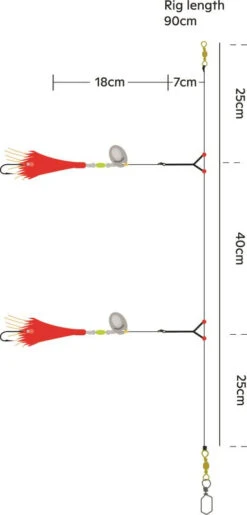 Kinetic Sabiki Mohawk - Vorfach 7 Kinetic Sabiki Mohawk - Vorfach -Qualitätsgeschäft Für Angelausrüstung F173 224 039 4 766583 1280x1280