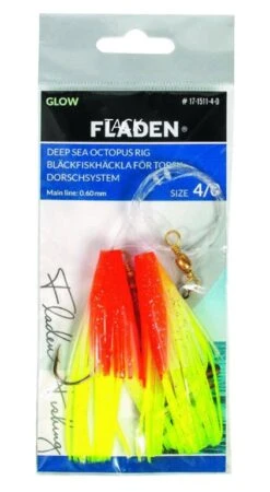 FLADEN Glowing Squids - Dorschsystem -Qualitätsgeschäft Für Angelausrüstung FLADEN Glowing Squids Gelb Rotysgfi111vTOQF 1280x1280