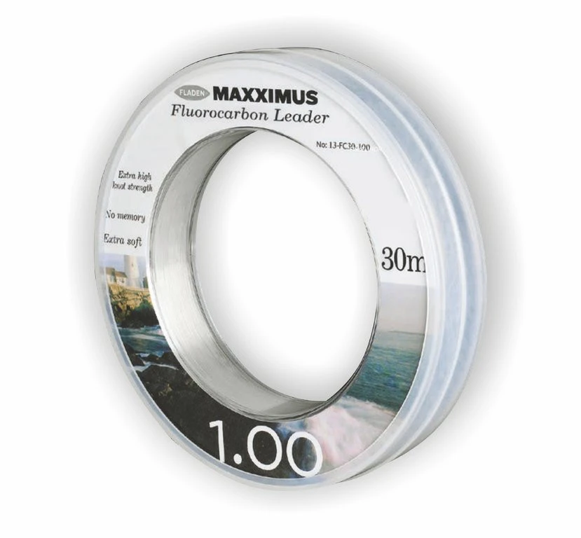 FLADEN Maxximus Fluorocarbon Vorfachschnur 3 FLADEN Maxximus Fluorocarbon Vorfachschnur