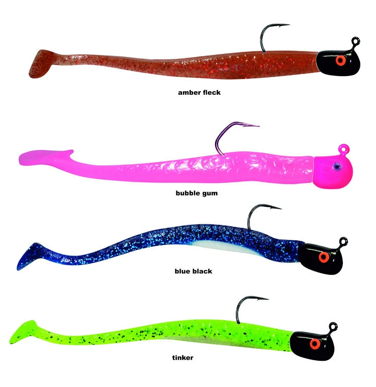 Hogy Paddle Shaker Tail 23cm Mit VMC Jig Head 5 Hogy Paddle Shaker Tail 23cm Mit VMC Jig Head – Bild 3