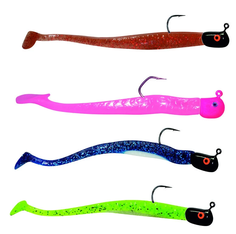 Hogy Paddle Shaker Tail 23cm Mit VMC Jig Head 4 Hogy Paddle Shaker Tail 23cm Mit VMC Jig Head – Bild 2