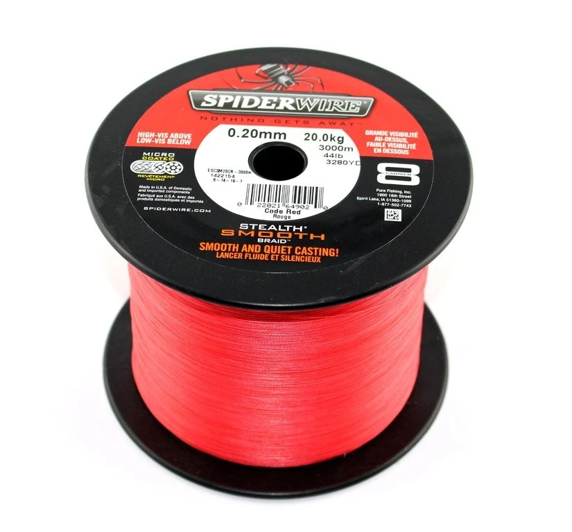 SPIDERWIRE Stealth Smooth 8 Red - 8-fach Geflochtene 5 SPIDERWIRE Stealth Smooth 8 Red - 8-fach Geflochtene – Bild 3