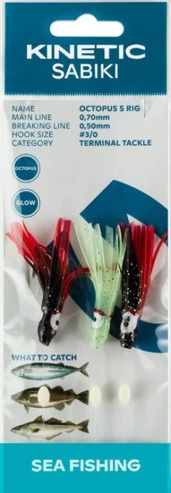 Kinetic Sabiki Octopus Rig Small - Vorfach -Qualitätsgeschäft Für Angelausrüstung f117 154 x1 1280x1280